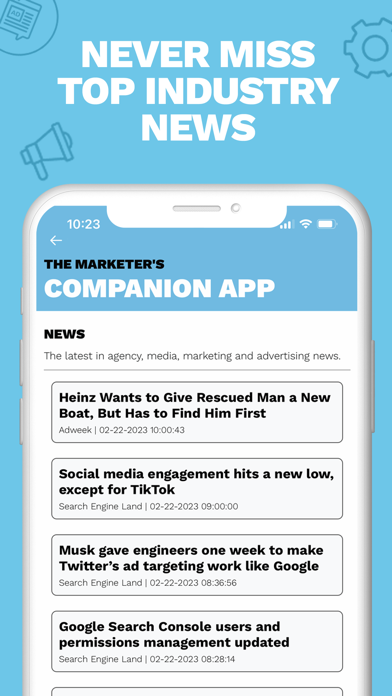 Marketer's Companion Screenshot