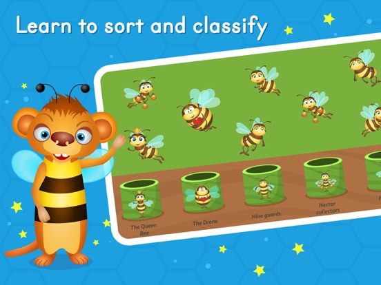 123 Kids Fun Bee Adventure iPad screenshot 7 - Education app