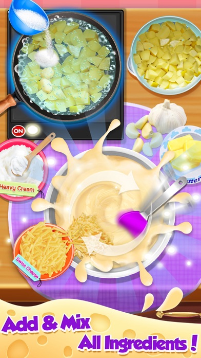 Cheesy Potatoes - Trendy Food Screenshot