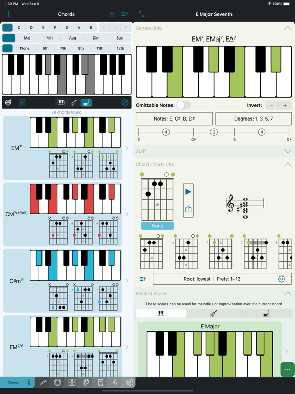 Screenshot #4 pour Tonality: Music Theory