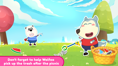 Wolfoo Family Picnic Adventure Screenshot