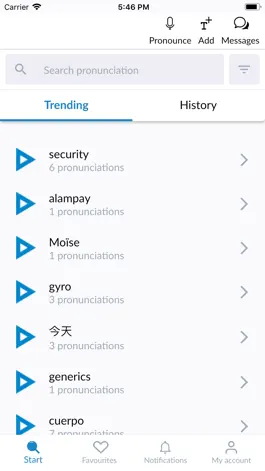 Game screenshot Forvo Pronunciation apk