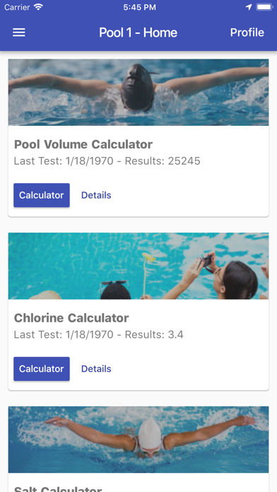 Screenshot #2 pour Pool Chem Calculator
