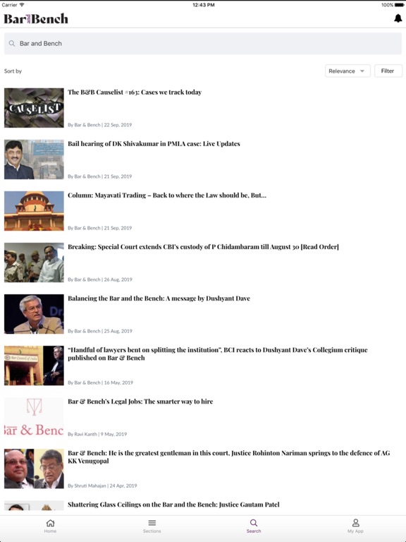 Screenshot #5 pour Bar & Bench, Indian Legal News