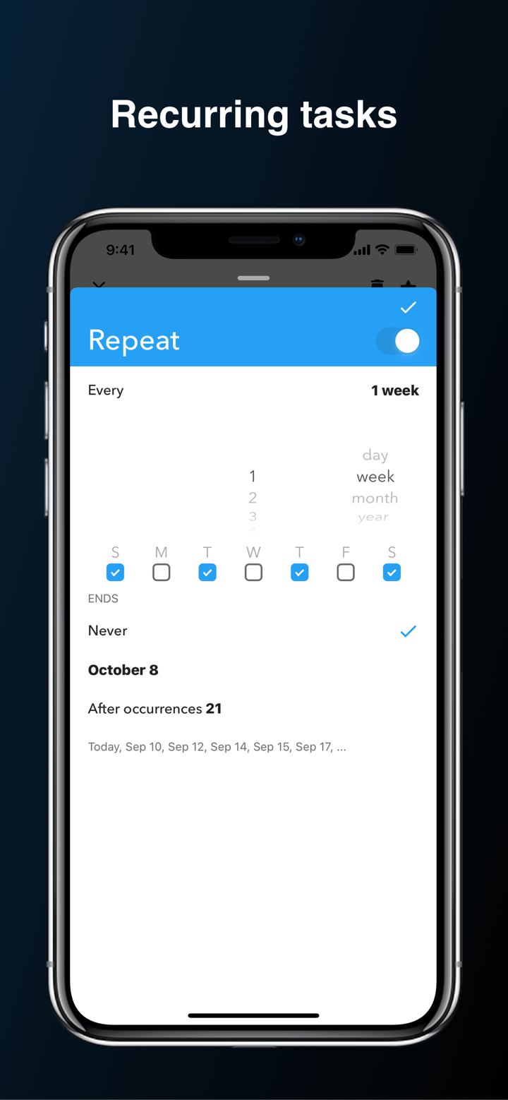 Blitz: Tasks, ToDo List, Notes screenshot 6