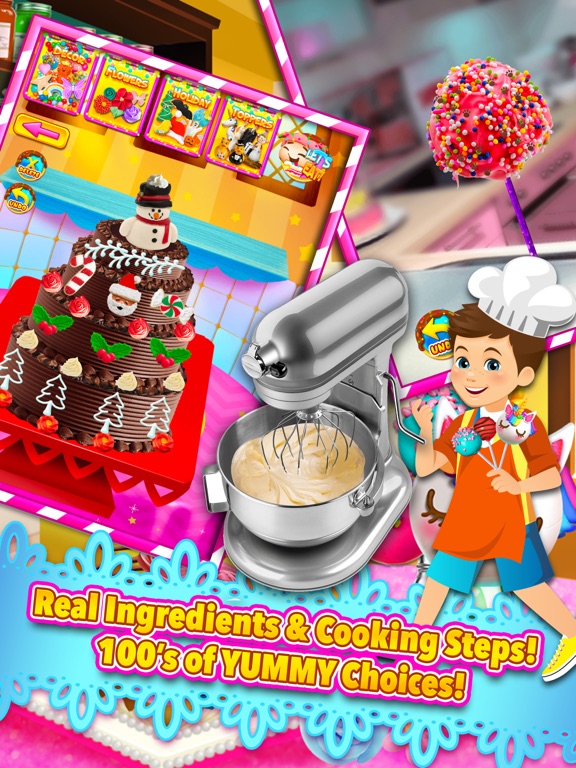 Screenshot #4 for Cake Maker & Cake Pops Cooking