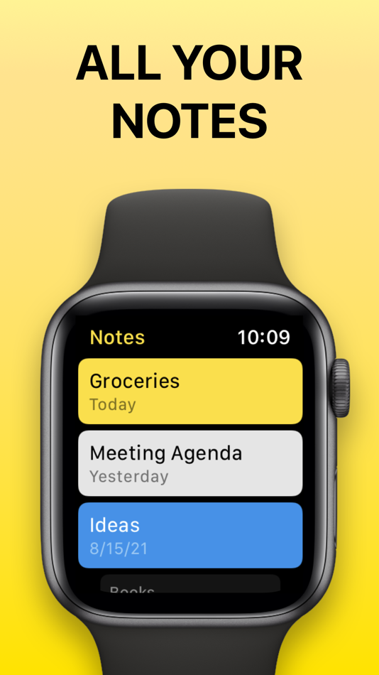 #1. Notes for Apple Watch (iOS) 由: Kpaw, LLC