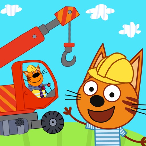 Kid-E-Cats: Building Car Games Icon
