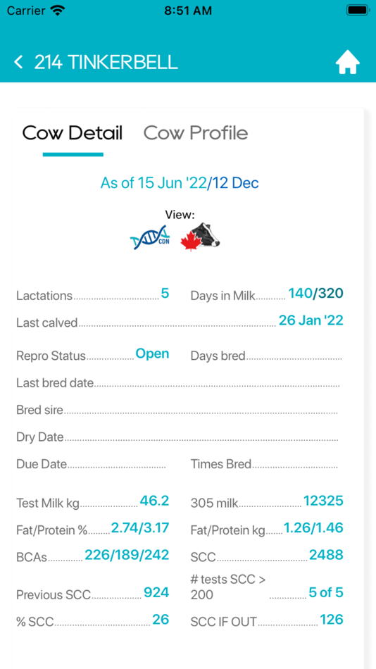 #5. Lactanet Mobile (iOS) By: Lactanet Canada