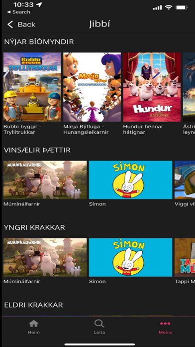NovaTV sjónvarp Screenshot