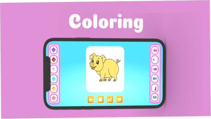 Dolls Doodle Coloring stickers