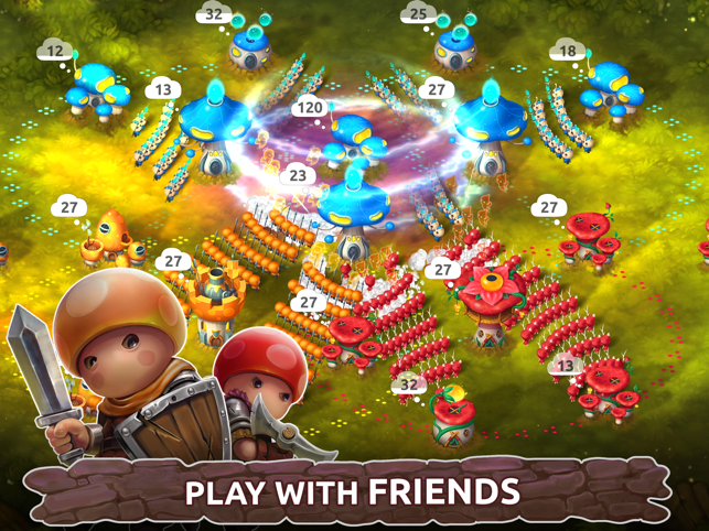 ‎Mushroom Wars 2: RTS Strategy Screenshot