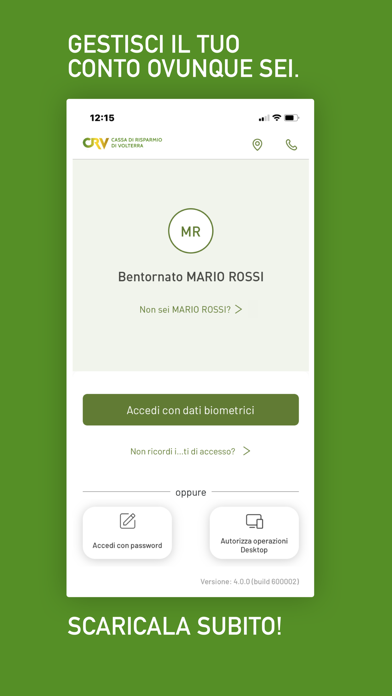 Screenshot #1 pour CRV Mobile Banking