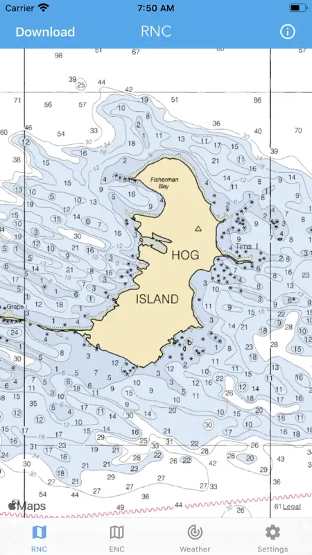 Nautical Charts & Maps screenshot 7 of 9