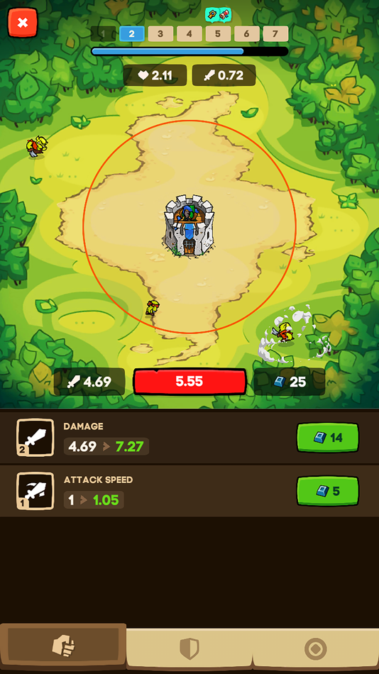 #4. Apexlands: idle Tower Defense (iOS) 由: Black Bears