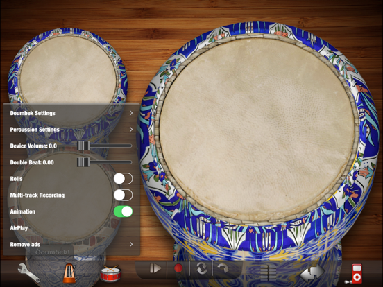 Doumbek! iPad screenshot 4 - Music app