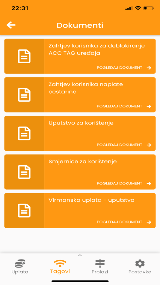 #3. ACC MOBILNA APLIKACIJA (iOS) 由: BS Telecom Solutions d.o.o