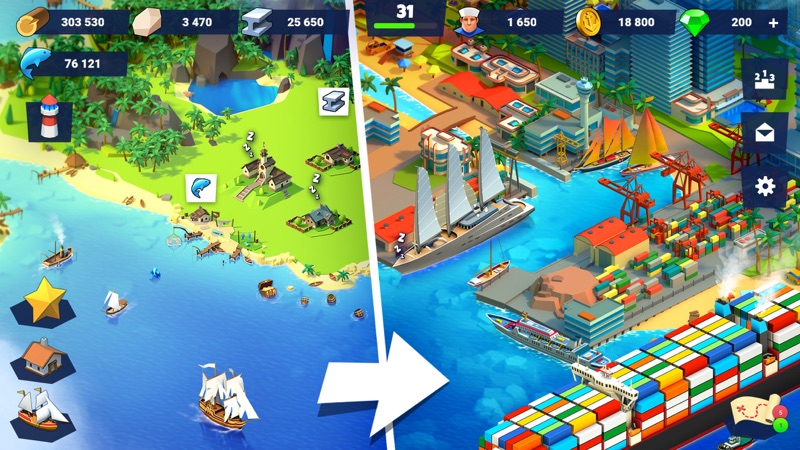 Sea Port: Cargo Ships Harbor screenshot 2