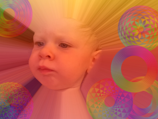 Spiral Painter iPad screenshot 5 - Photo & Video app