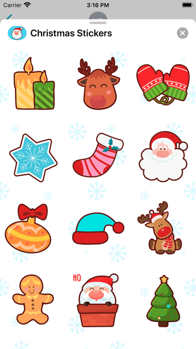 Christmas Stickers * Screenshot