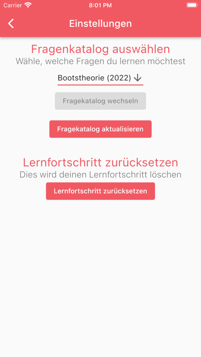 Bootsprüfung 2024 Screenshot