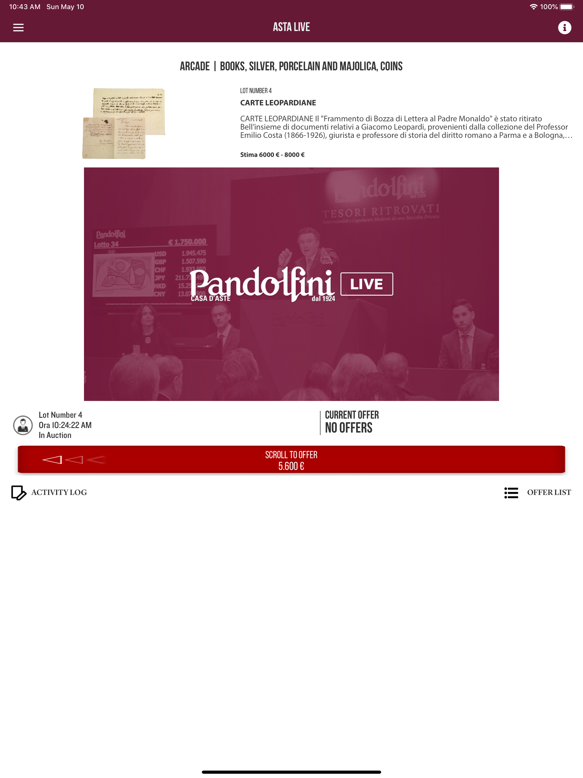 Pandolfini Live screenshot 10