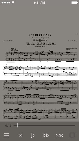 Mozart Variations for pianoのおすすめ画像1