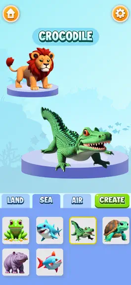 Game screenshot Hybrid Animals Ai Mix Animal mod apk