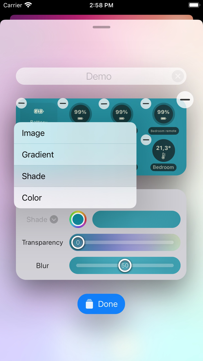 Home Widget - for HomeKit