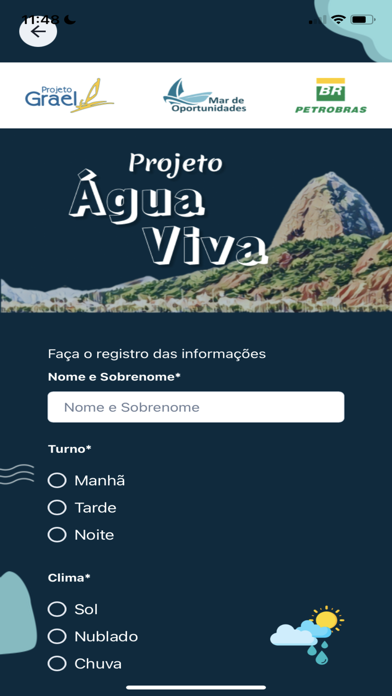 Projeto Água Viva Screenshot