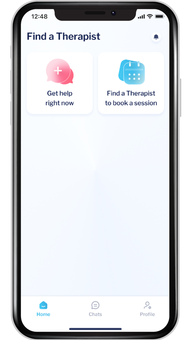 Therapy App Screenshot