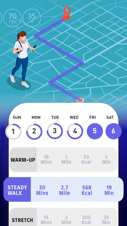 Walking for Weight Loss by 7M - 3.0.1 - (iOS)