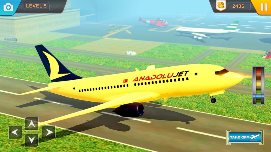 #3. Real plane flight simulator (iOS) Podle: Muhammad Nasir