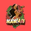 Hawaii Aloha Luau Stickers