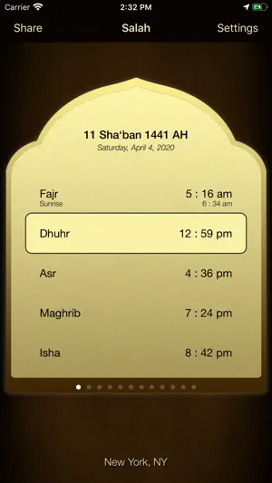 iSalam: Prayer Times screenshot 1