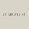 Argyll Street 25