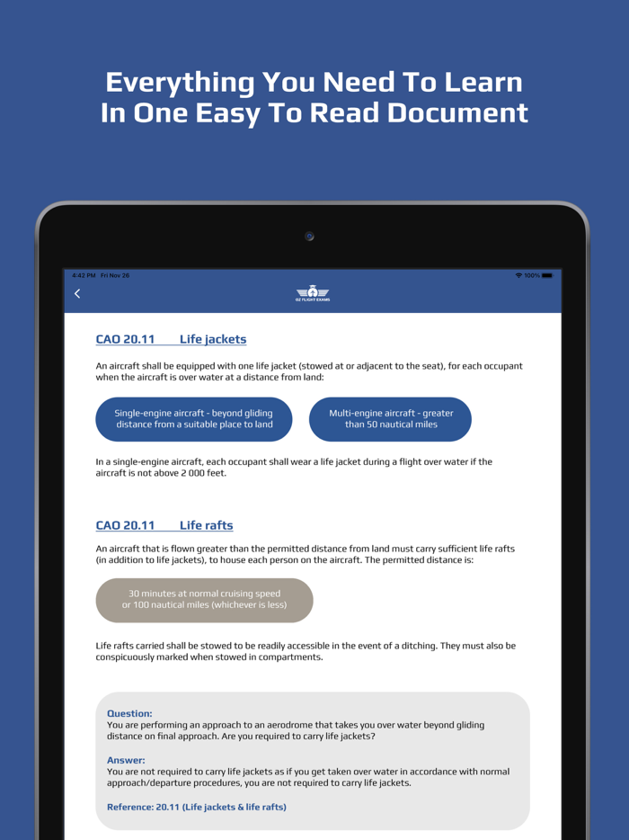RPL Flight Test Preparation