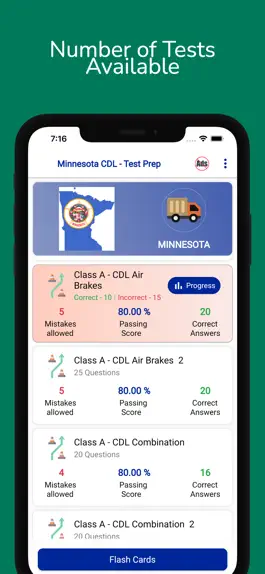 Game screenshot Minnesota CDL Permit Practice hack
