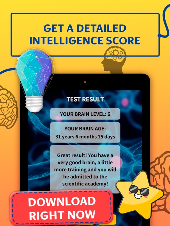 Screenshot #5 pour Brain Age Test - Mind Training