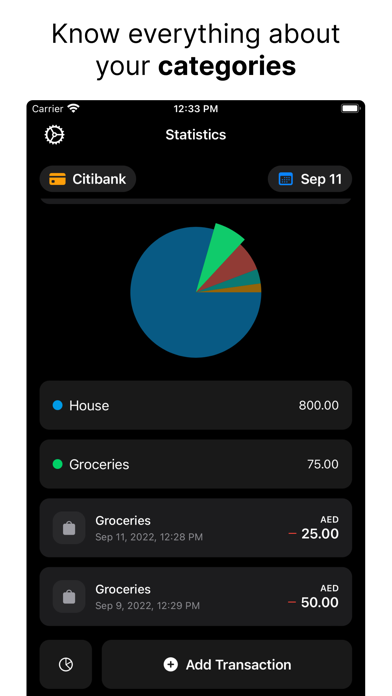 Spendy - Spendings reimagined Screenshot