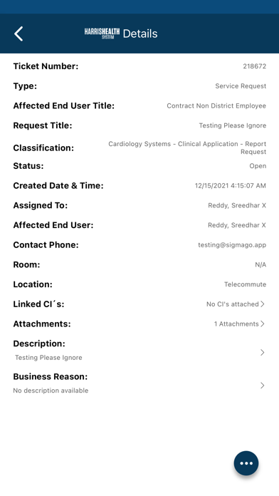 Workforce Self-Service Screenshot