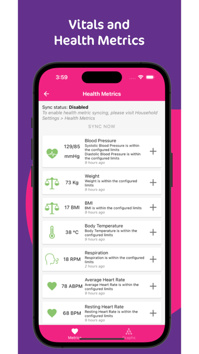 InteliCare Mobile Screenshot