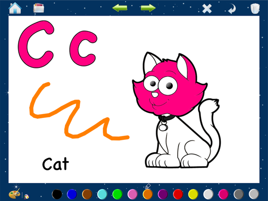 Screenshot #6 pour Coloring Book Letters: Animal