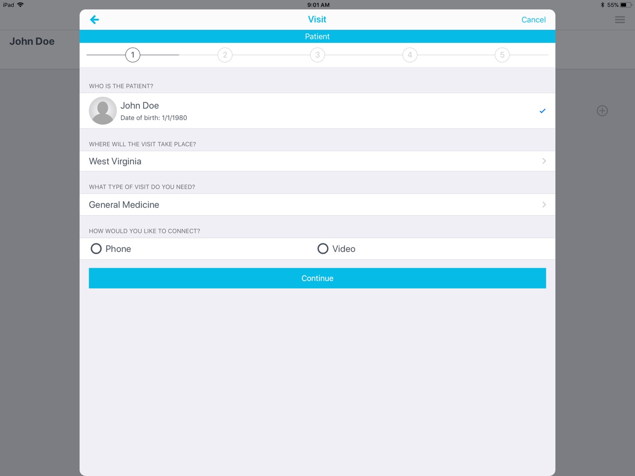 iPad screenshot