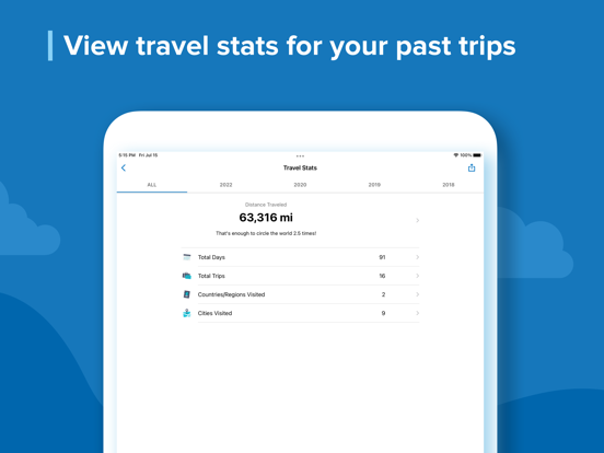 TripIt: Travel Planner iPad app afbeelding 10
