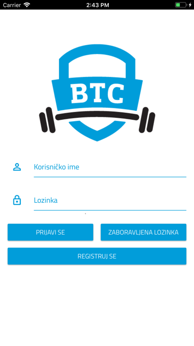 Screenshot #1 pour BTC Fitness
