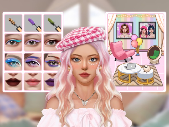 Moda Menina de Paris Jogos de vestir e maquiagem na App Store