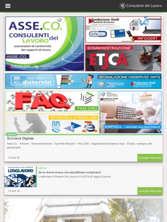 Screenshot #5 pour NEWS Consulenti del Lavoro