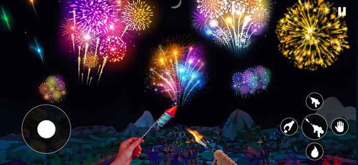 Fireworks Simulator Games 3D