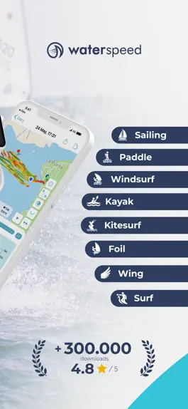 Game screenshot Waterspeed Sailing, Wing, Wind apk